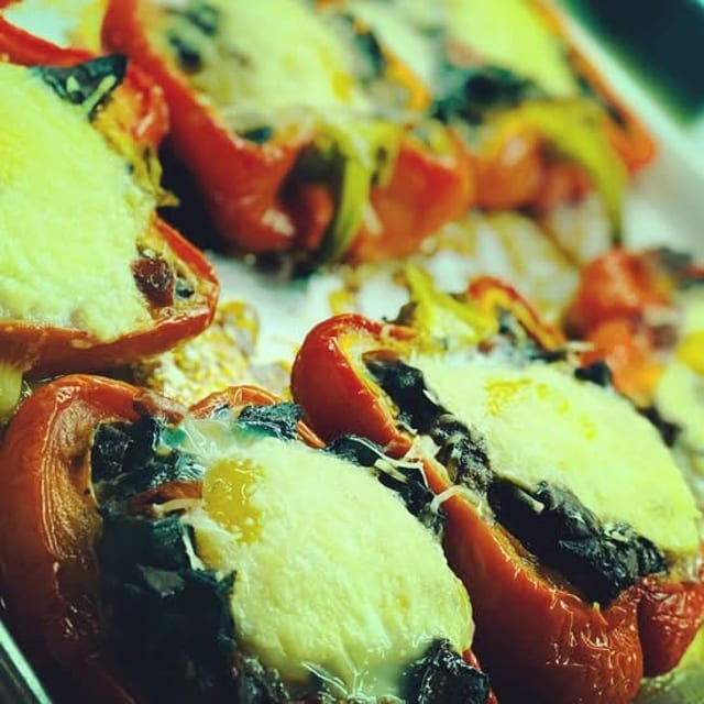 Roasted Peppers | Lunch.